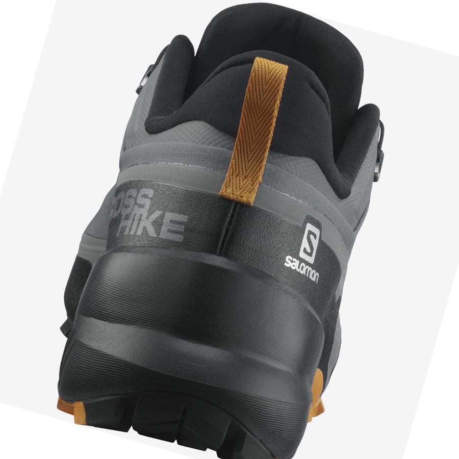 Tenis Senderismo Salomon CROSS HIKE GORE-TEX Hombre Grises | MX 3608KOR